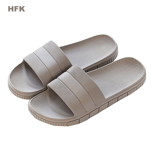 HFK Soft and Sturdy Slippers Open Toe Memory Foam Non-Slip Shoes for Bathroom Bedroom Spa Gyms Swimming Pools Indoor Outdoor