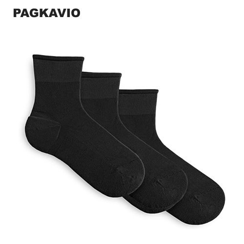 PAGKAVIO 3 Pair Socks Sporty Shortie Sneaker Socks Athletic Performance Socks for Men Women