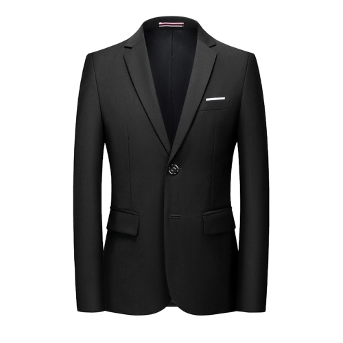 WhittePrince Men's Slim Fit Suit 2 Button Closure Elegant Formal Dress Jacket for Party Wedding Date Work