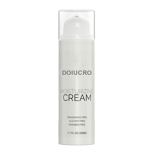 DOIUCRO Face Moisturizing Cream, Hydrating and Fast-Absorbing, Lightweight Skin Care Product for All Skin Types, 1.7 fl oz (50 ml)