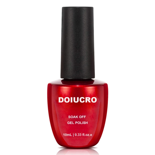 DOIUCRO Gel Nail Polish Nail Paint Reflective Sparkling Soak Off Gel Polish Nail Manicure Gel for Home Salon Use, Multi Color