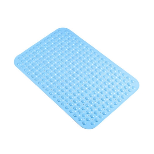 EIGHMIG PVC Bath Mat with Suction Cup and Drain Holes Plastic Non-Slip Bath Mat for Bathroom Swimming Pool Balcony, Multi Color