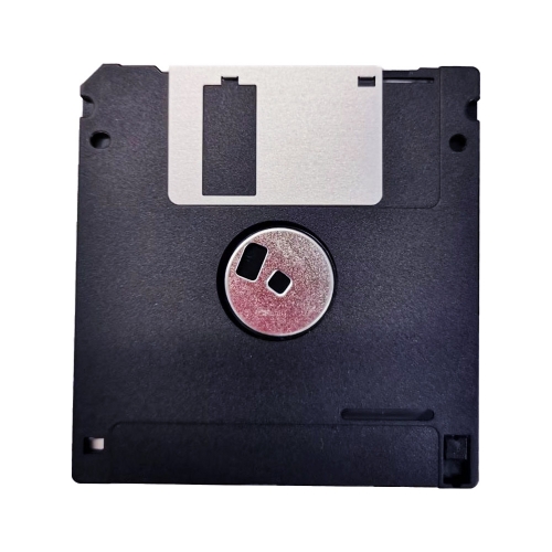 PARTAKER 10 Pack Blank Floppy Disks Durable Blank Magnetic Disks 3.5 Inch High Density Floppy Disks 1.44 MB Format, Black