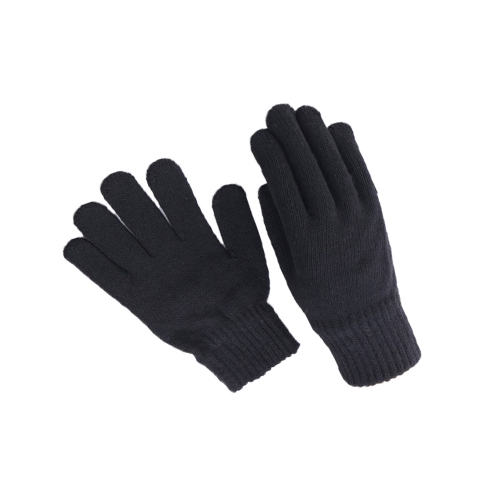 FLEHEIT Women's Winter Gloves Touch Screen Fleece Full Finger Gloves for Cycling Running Driving Sports Outdoor Winter, Black