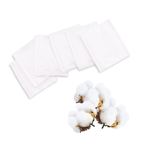 WITPT 500pcs Cosmetic Cotton Wool Makeup Cotton Pads Disposable Ultra Soft Cotton Pads for Skin Care Makeup Removal