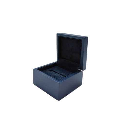 Jaipun Jewelry Box Ring Gift Box Earring Pendant Jewelry Case Jewelry Gift Box for Ring Earrings Brooch Pin, Navy Blue