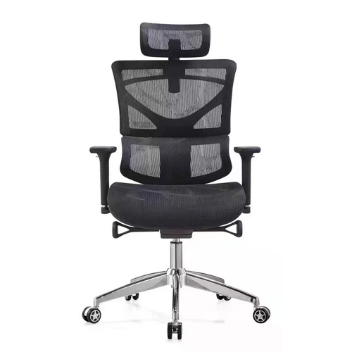 CIRCLEAN Ergonomic Mesh Office Chair with Adjustable Backrest & Headrest Lumbar Support 360 Swivel Task Chair Executive Desk Chair for Home Office