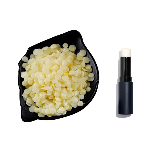 CMLL Natural Vegetable Wax Candelilla Wax for Lipstick Lip Balm Soap Making, Food & Cosmetic Grade, 500g(17.6oz)