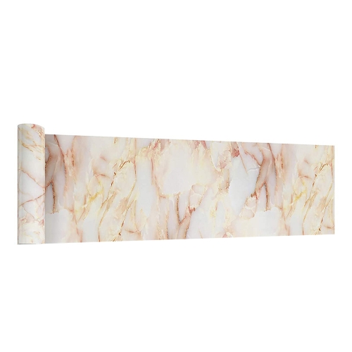 JZW Waterproof Marble Wallpaper Self Adhesive Removable Countertop Wallpaper Marble Paper for Kitchen Bedroom Table Desk Drawer