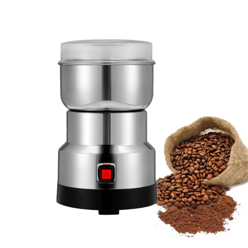 NVN Portable Electric Coffee Grinder with Removable Bowl & Stainless Steel Blade Multi-Functional Smash Machine Grinder for Coffee Beans Nuts Grains