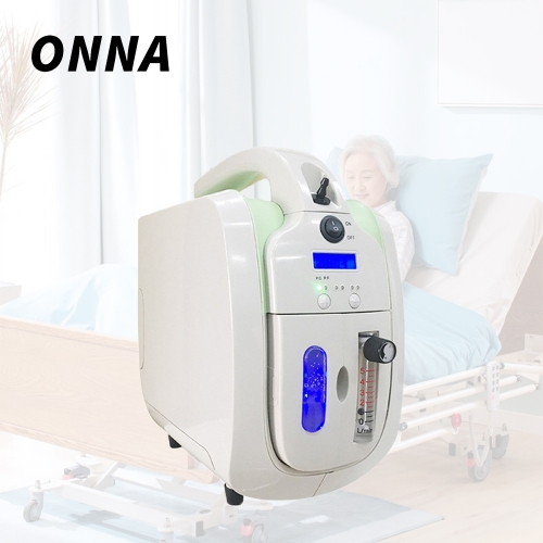 ONNA 5L Portable Oxygen Concentrators with Timer Medical Grade Oxygen Accessories Ultra Quiet Oxygen Machine for Hospital Home Travel