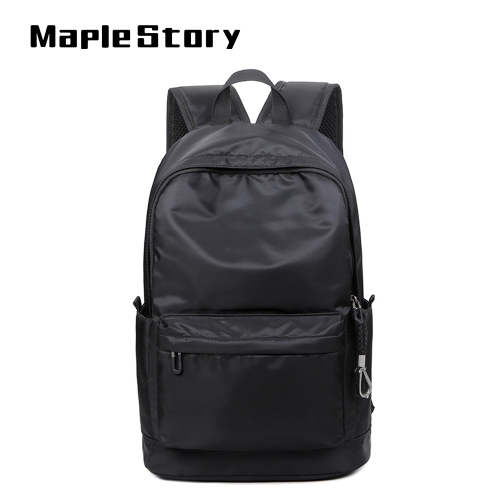 MapleStory Waterproof Backpacks Black Casual Backpacks with Adjustable Straps & Multi-pockets Large Capacity Backpacks Daypacks for Men Women