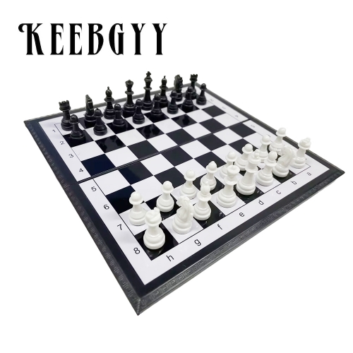 KEEBGYY Magnetic Board Games Chess Set Folding Travel Chess Set Educational Toys for Kids and Adults