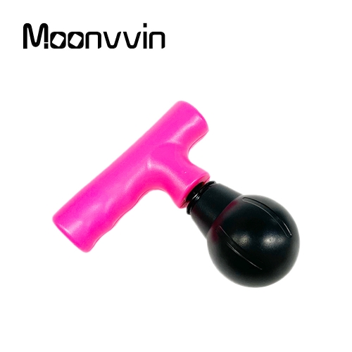 MOONVVIN Mini Deep Tissue Massage Gun Portable Handheld Massage Gun with 4 Speeds Lightweight Muscle Massager for Back Neck Pain Relief, Pink