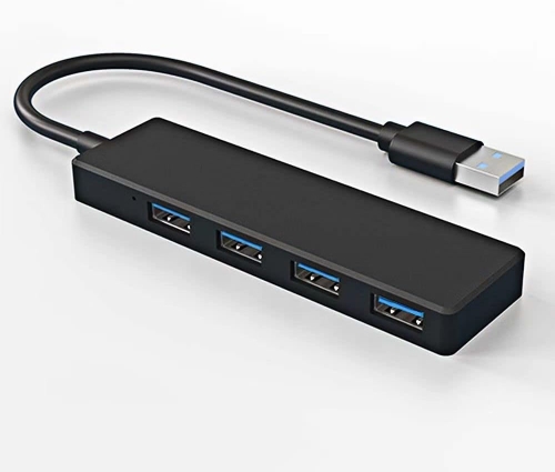 MiniDx USB Hub, USB Splitter, 4-Port Data USB Hub Splitter USB Expander for MacBook Mac Pro, PC, Laptop, Camera Keyboard Mouse
