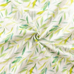 Eco digital printing create your own patterned soft double gauze muslin cotton fabric