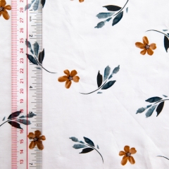 Textile printing service leaf print creating your own pattern on cotton lycra fabric