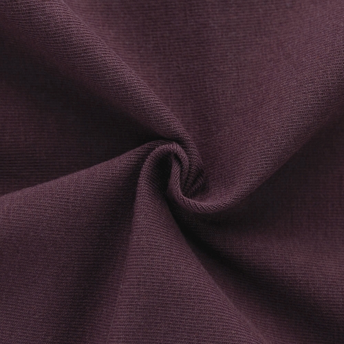 Dusty purple Wholesale Organic Cotton Spandex Jersey Knit 220-230gsm