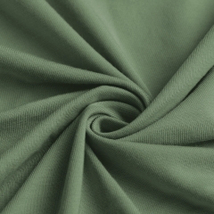Fair green bamboo lycra jersy knit fabric 240gsm
