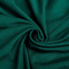 Teal green bamboo viscose fiber fabric factory in China- 240gsm medium weight