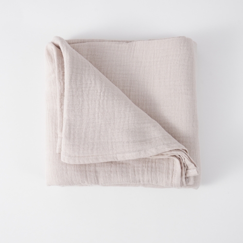 solid sage organic cotton gazue muslin baby swaddle receiving blanket