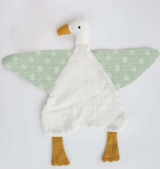 Goose Lovey, Baby Blanket, Duck Lovey, Animal Security Blanket, New Baby gift baby goose security blanket