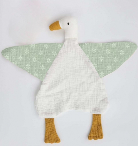 Goose Lovey, Baby Blanket, Duck Lovey, Animal Security Blanket, New Baby gift baby goose security blanket