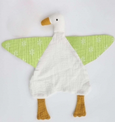 Goose Lovey, Baby Blanket, Duck Lovey, Animal Security Blanket, New Baby gift baby goose security blanket