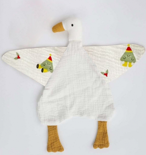 Goose Security Blanket, New Baby Christmas gift, baby duck blanket