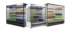 commerical display freezer beverage display chiller refrigerator
