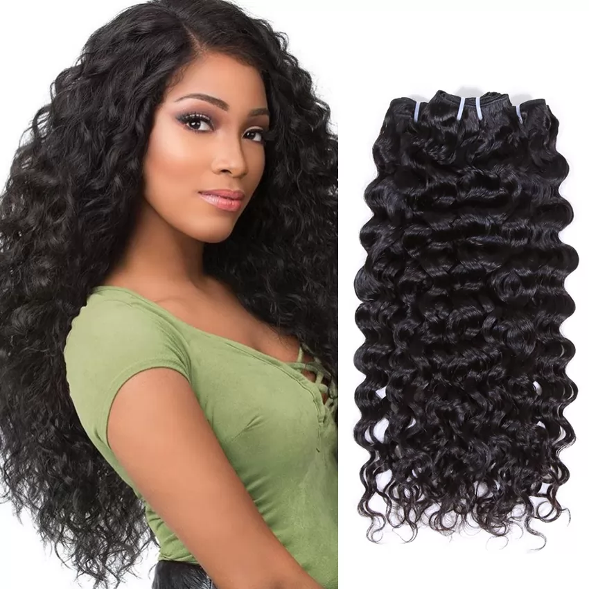 JFS Hair Loose Wave Hair 11A Bundles Natural Color 100% Human Virgin Hair