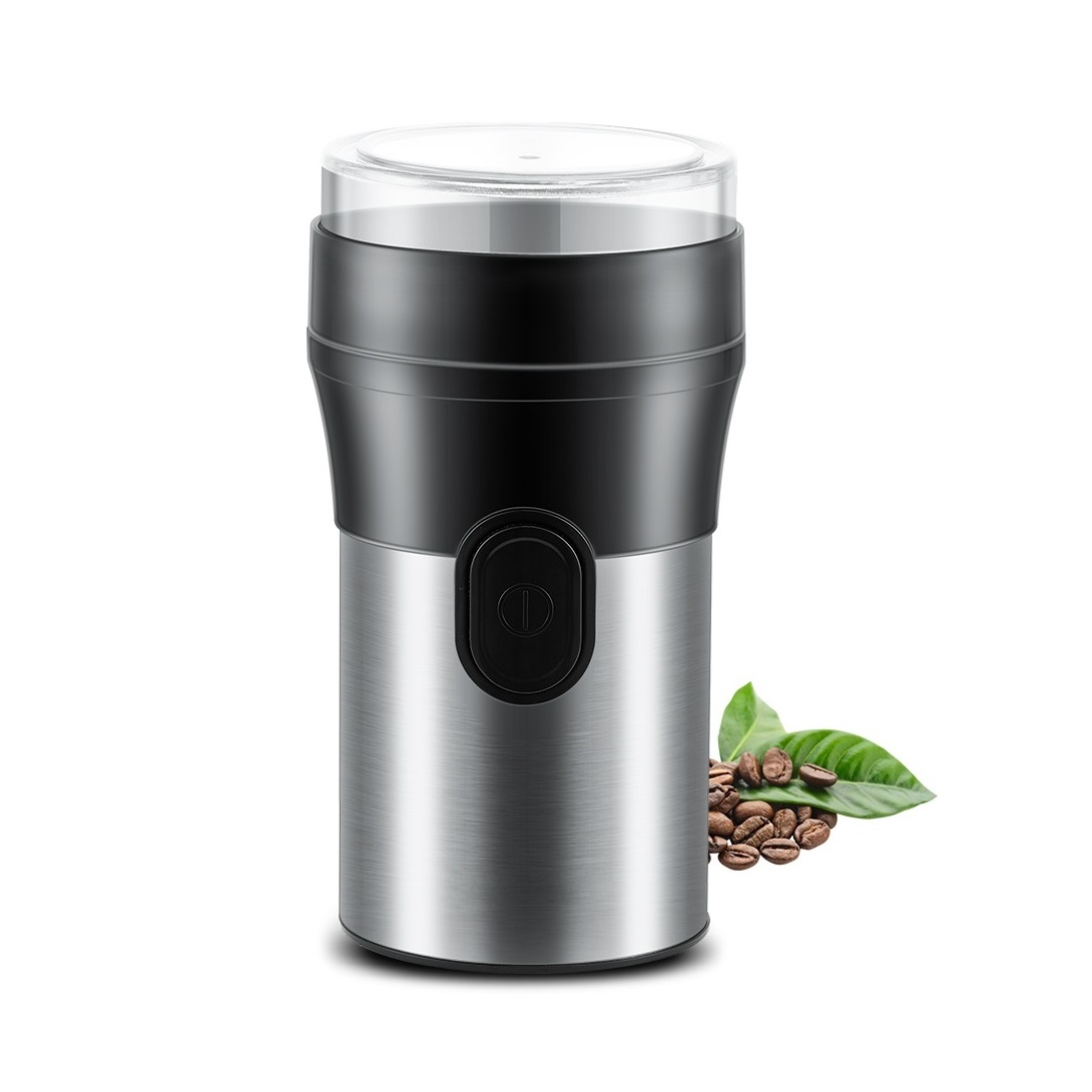 Fast Touch Electric Coffee and Spice Grinder With Stainless Steel Blad