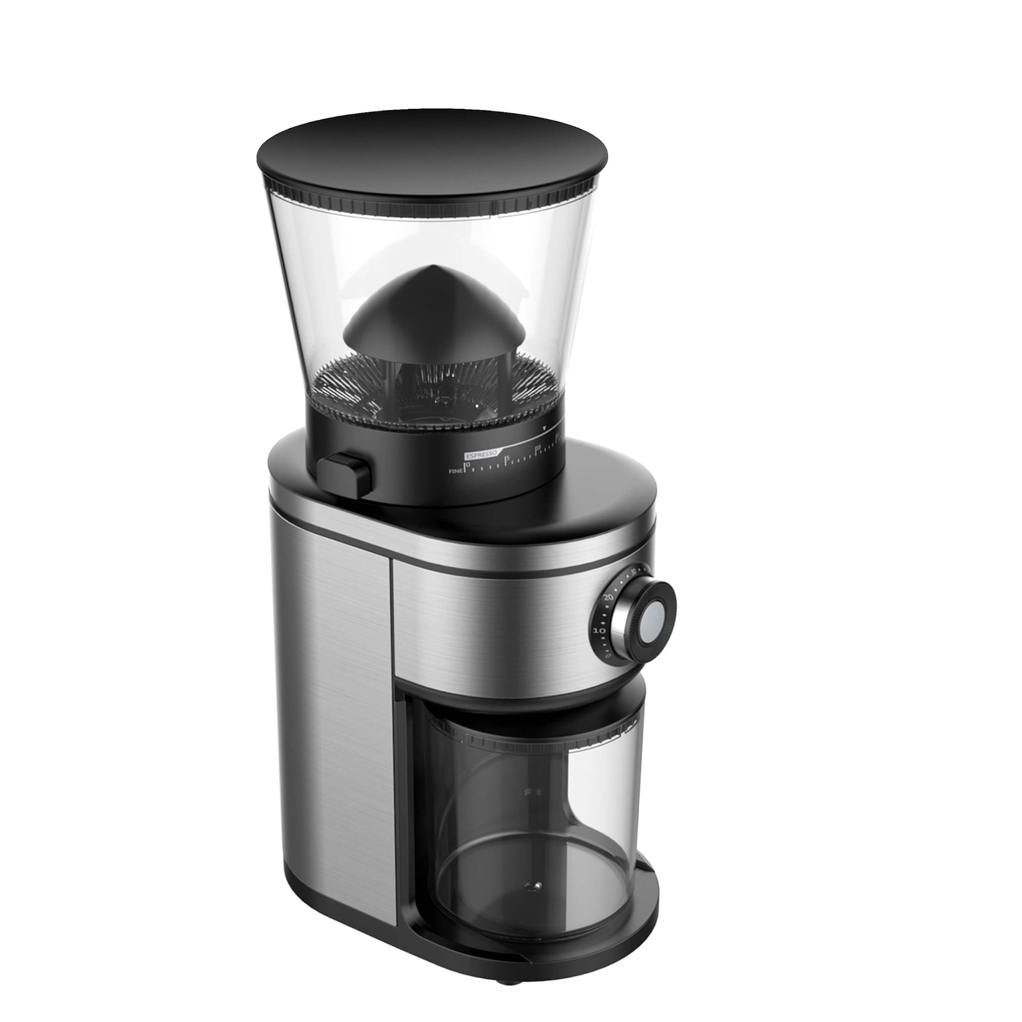 Ollygrin Coffee Grinder Electric Burr Mill, Conical Burr Espresso Coffee  Grinder, Coffee Bean Grinder With 30 Adjustable Settings Precise Setting  For