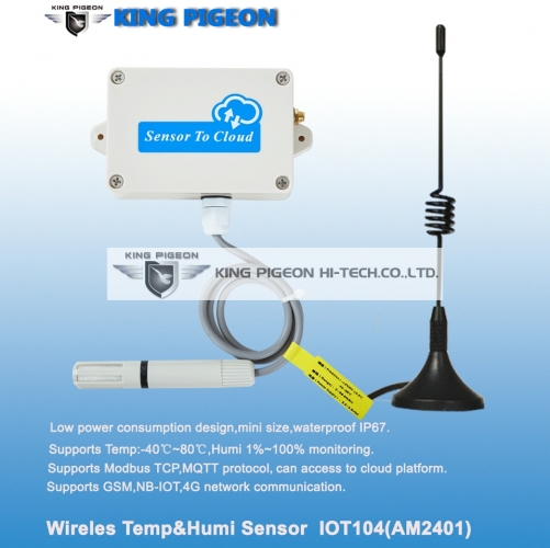 Wireless Temperature Humidity IoT Sensor