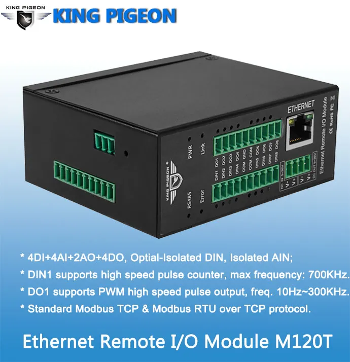 Modbus TCP IO Modules M120T