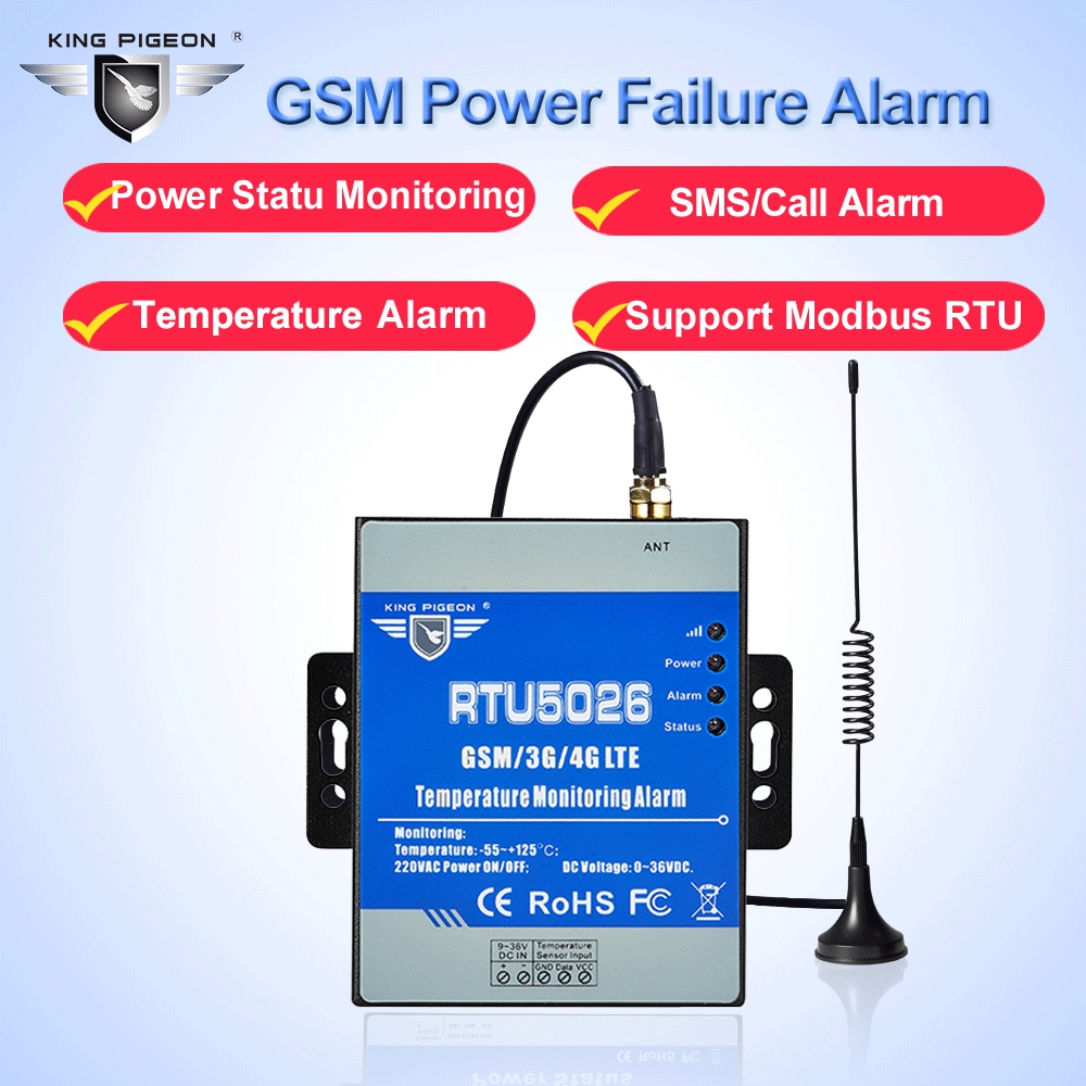 Wireless Temperature Monitoring  RTU5026
