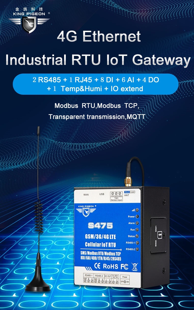 Industrial RTU IOT Gateway