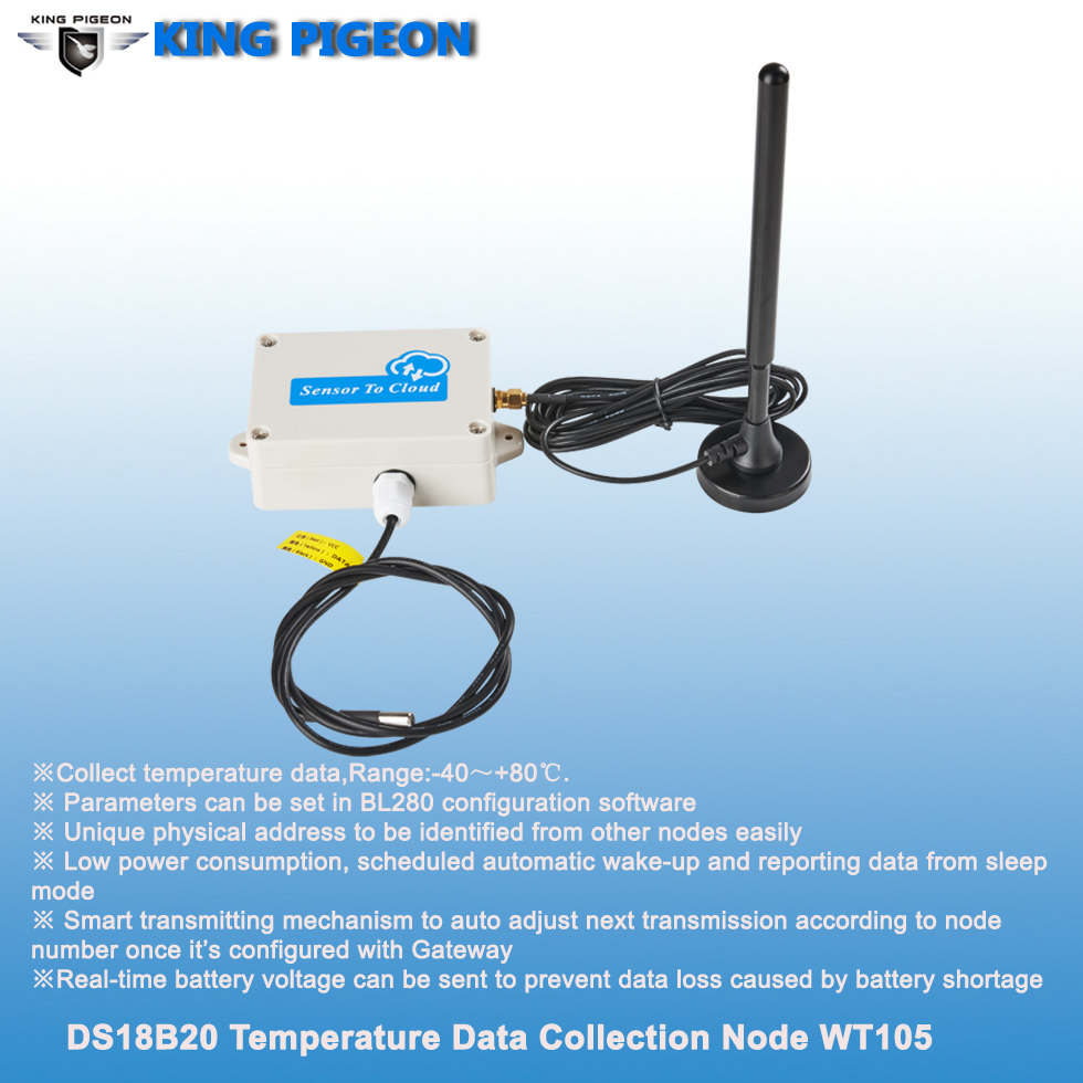Long Range IoT Wireless RTD Temperature Sensor