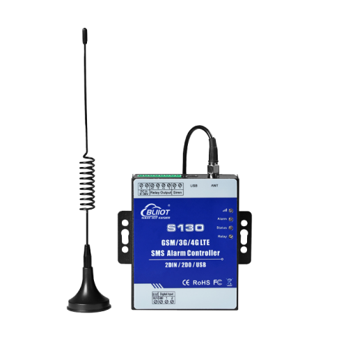 GSM 3G 4G SMS Remote Controller Alarm(2DIN+2DO+USB)