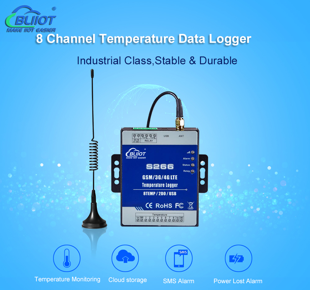 Refrigerator Temperature and Humidity Data Logger Mobile Phone Real Time  Monitoring - China Refrigerator Temperature, Humidity Data Logger