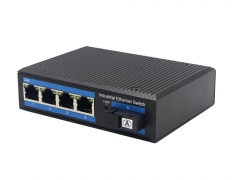 Gigabit 1 Optical 4 Electrical Industrial Ethernet Switch BL165G