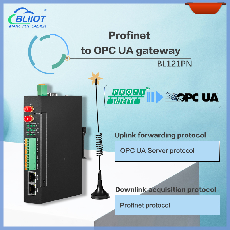 BLIIoT BL121PN Profinet to OPC UA Gateway
