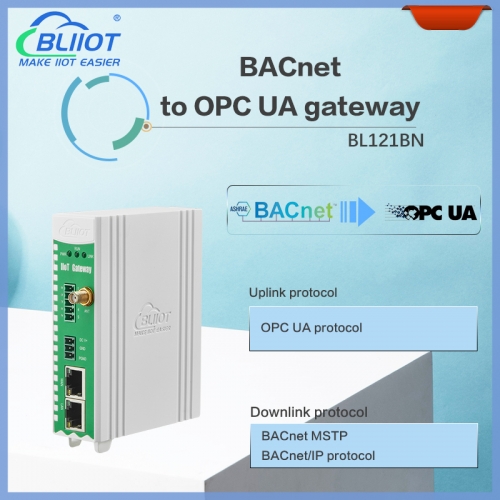 BACnet to OPC UA HVAC Protocol Translator BL121BN