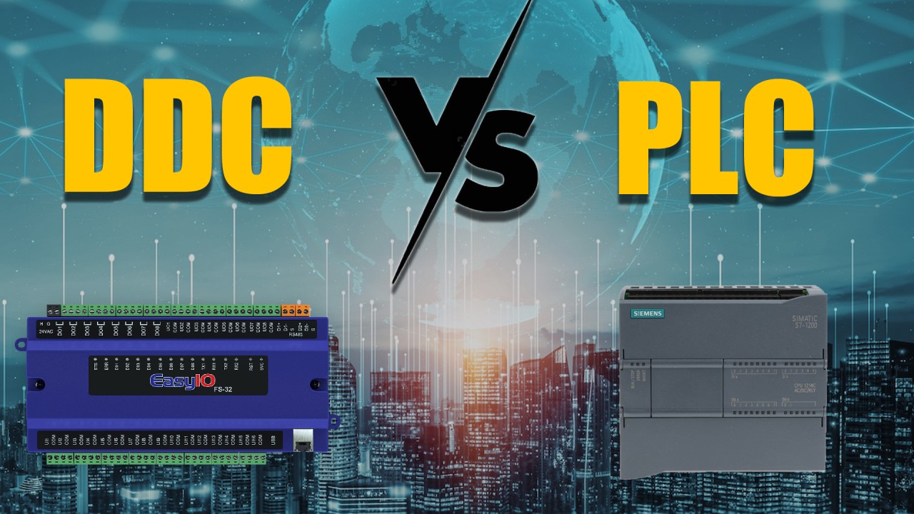 What's the difference between DDC and PLC?