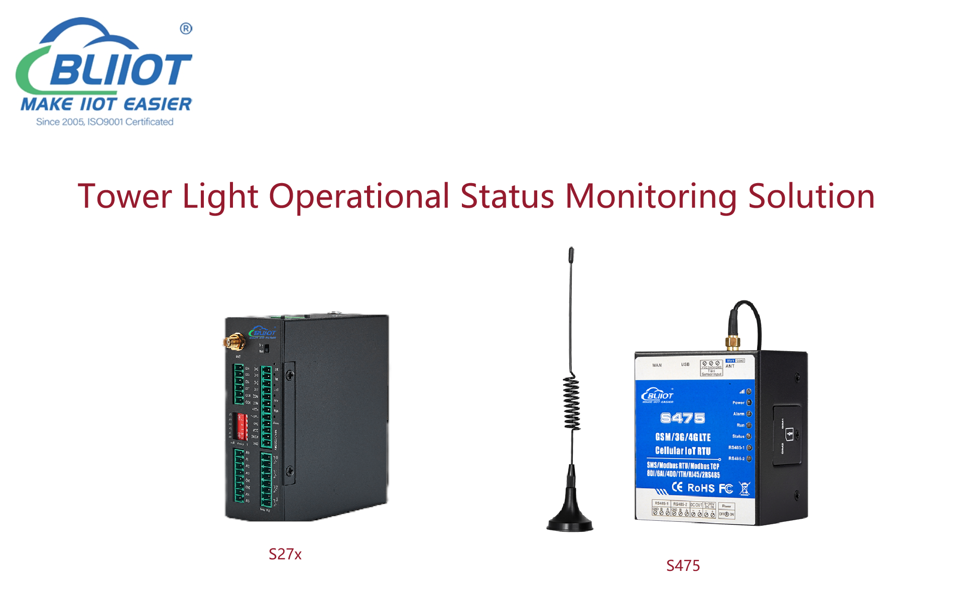 Solución RTU para monitoreo del estado operativo de las luces de torre