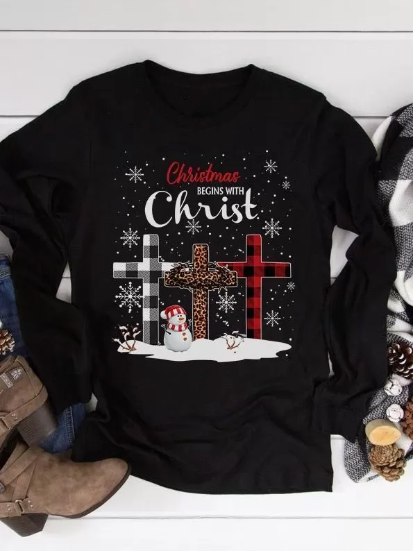 Begins With Christ Tee