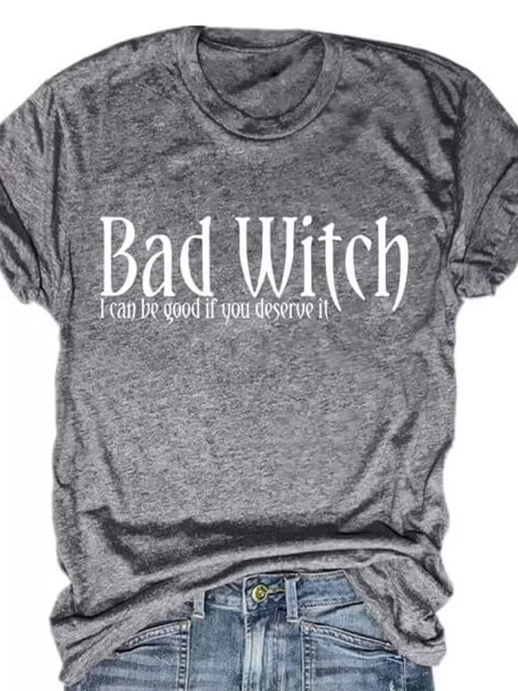 Bad Witch or Good Witch Your Choice Tee