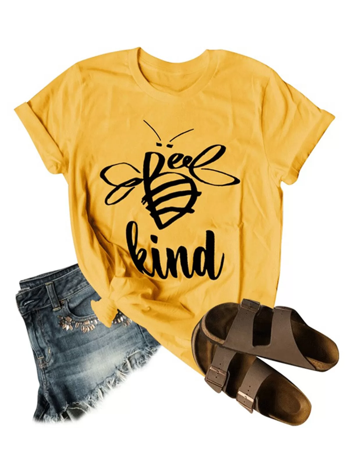 Bee Kind Printed T-Shirt