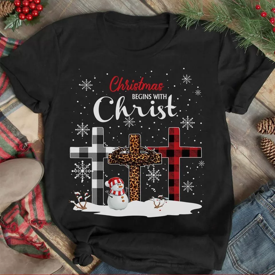 Begins With Christ Tee