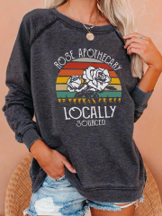 Rose Apothecary Locally Sourced Raglan Sleeve Sweatshirt